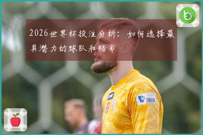 2026世界杯投注分析：如何选择最具潜力的球队和赔率